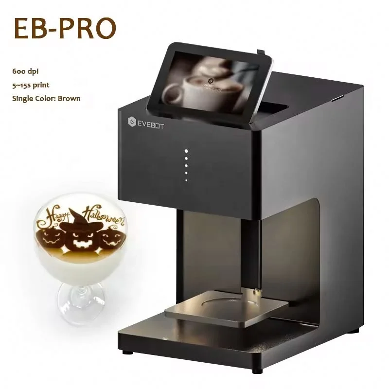 コーヒー　プリンターマシン　業務用　３Dラテアート　プリンターデジタル　デコレーション　EVEBOT コーヒープリンターマシン業務用3Dラテアートプリンターデジタル
