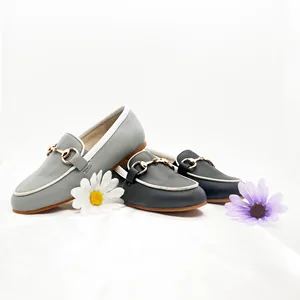 Classic Leisure High-end Leather Shoes Classic Leisure Women Loafers Shoes
