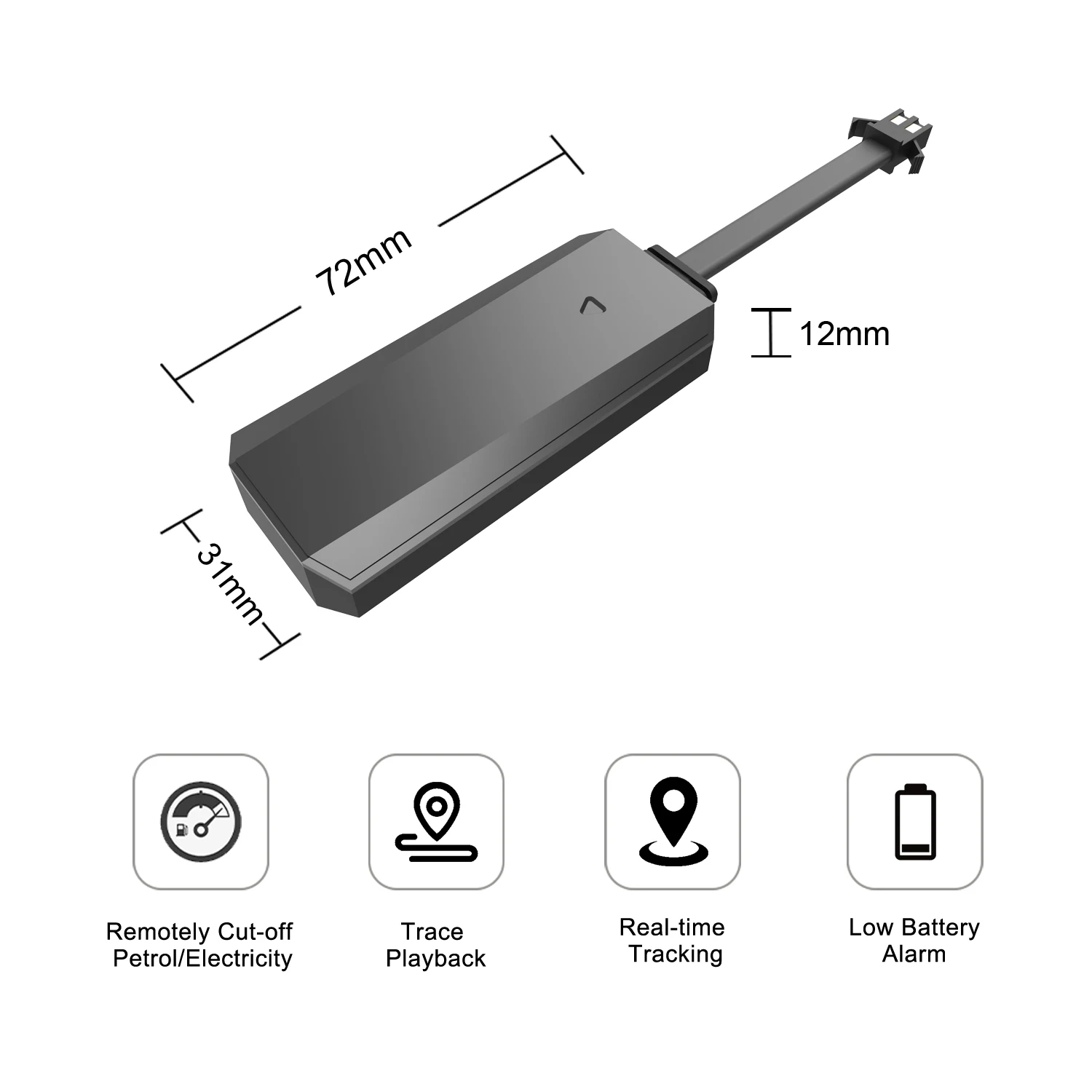 Real Time Vehicle Tracking Mini Car Trackers Shut Down Engine Remotely Car Motorcycles Tracking Device GPS Tracker