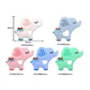(Colorful Elephant) Teething Toy (Please specify the color)