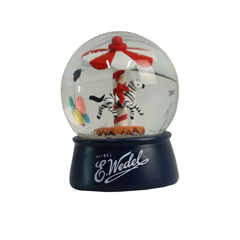 هدايا إبداعية للطلاب كريستالات موسيقية ديكورات زخرفية صغيرة من الراتنج حرف يدوية لعبة دوارة كرة بلورية صناديق موسيقى