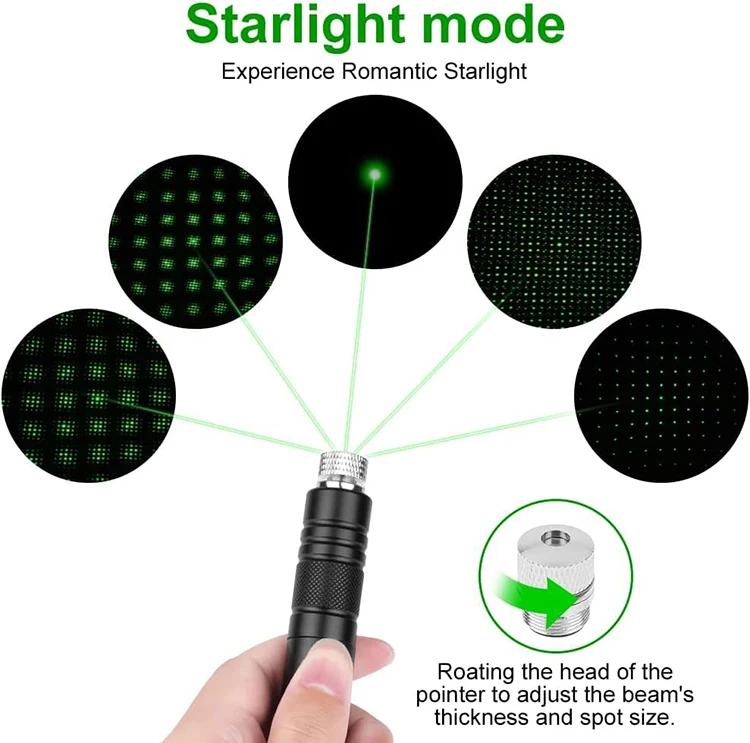 Nisoul Green Long Range High Power Laser Pointer Jd301 Laserpointer