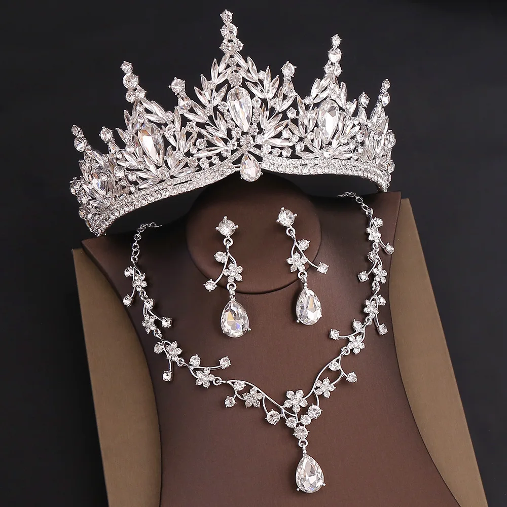 Wedding Jewelry Wholesale Prom Jewelry SLBRIDAL Handmade Alloy