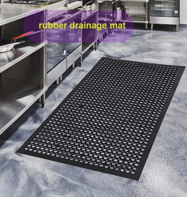 Qingdao Kingstone Industry Co.,Ltd., Heavy duty rubber mat, kitchen drainage  mat, safety mat, anti slip mat