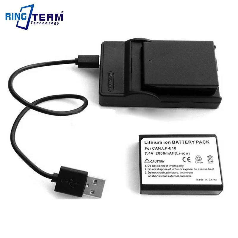 LP-E10 battery  Pack for Canon 1100D 1200D 1300D 1500D x50 x80 camera battery manufacture