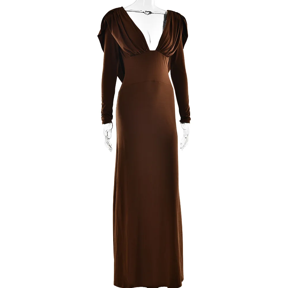 Wholesale maxi long casual dresses,2 Pieces