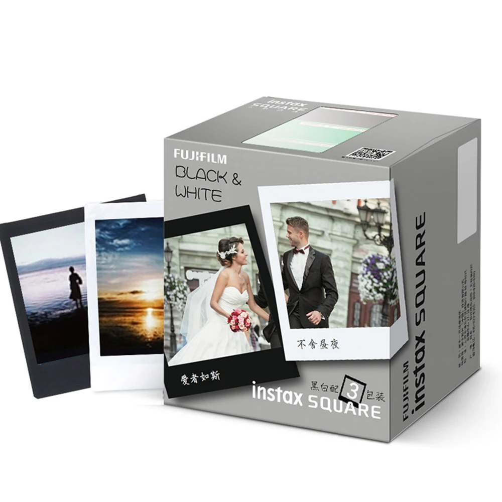 Best-selling Fujifilm Camera Film Square Film For Sq 6/10/20/sp-3 Printer - Buy Fuji Instax Film,Square Film,Camera Film Product on Alibaba.com