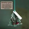 paquet unique-arbre de Noël-vert de Noël