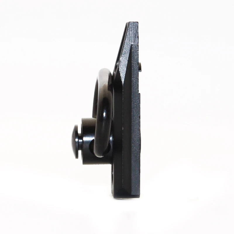 KeyMod Modular Quick Detach QD Sling Swivel Mount - Aluminum Push Button Attachment (Black)