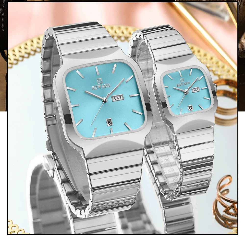 Reward RD611264M - Popular Couple Wristwatch with Japan Quartz