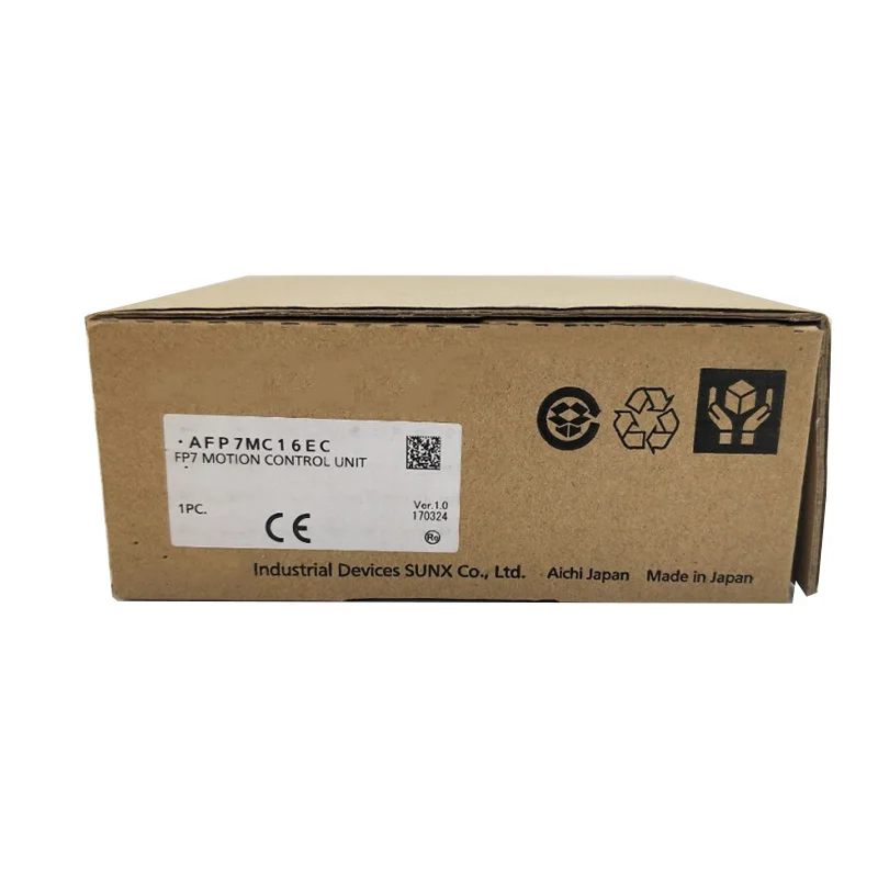 New Original AFP7MC16EC Motion Control Module, AFP7 SeriesUsed for high‑precision motion control of servo drives in industrial automation systems. Supports EtherCAT communication, multi‑axis positioning control and fast signal transmission. 