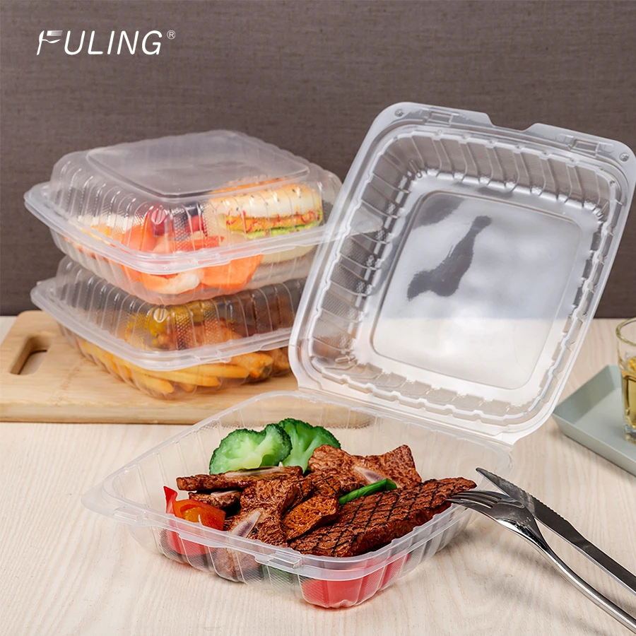 Disposable MFPP Microwavable PP Take Away Lunch Packing Togo Containers ...