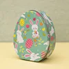 Easter Flat Egg-Shaped TiBox Style G