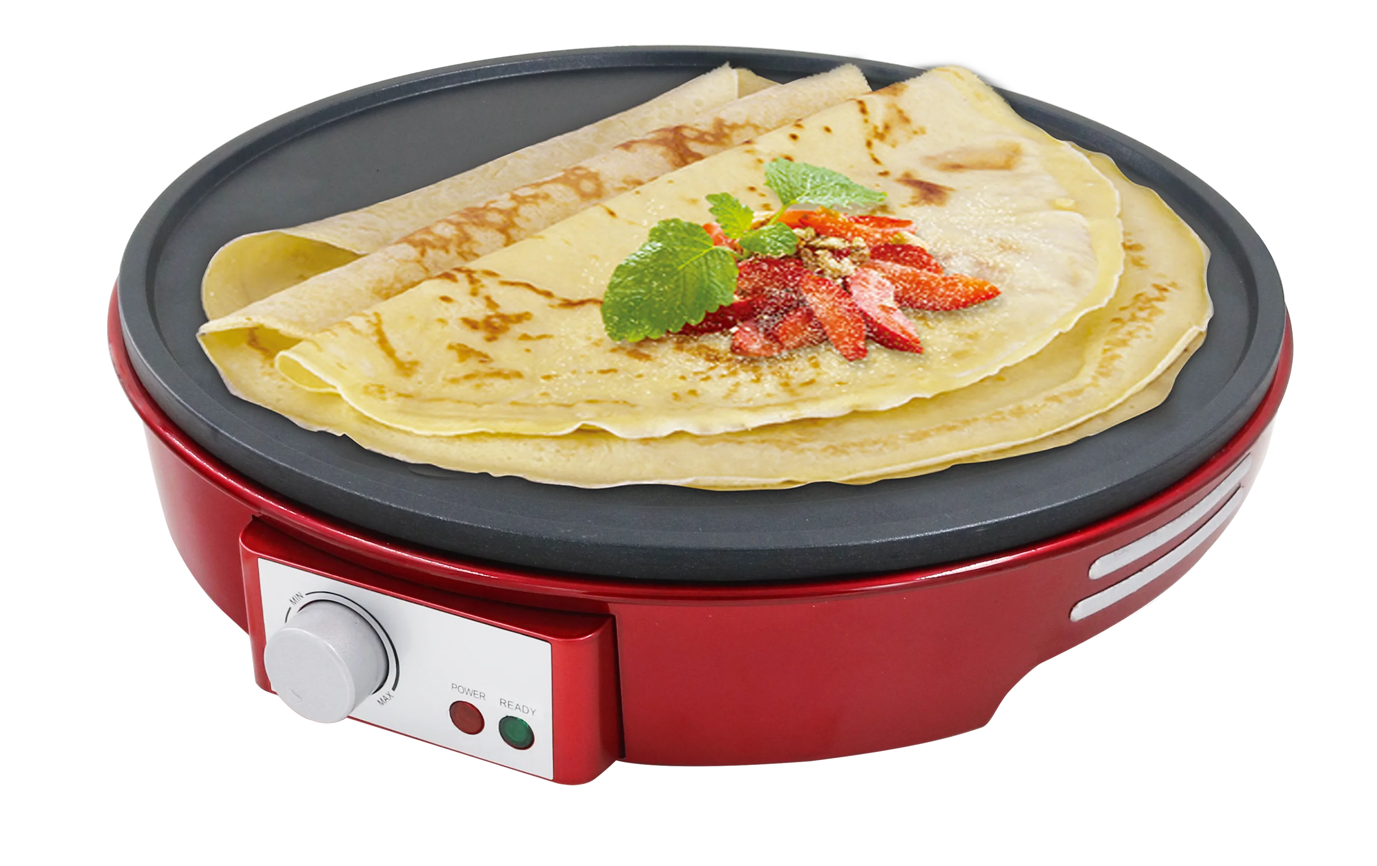 New Electric Temperature Control Electric Crepe Maker Griddle for Pancakes and Eggs