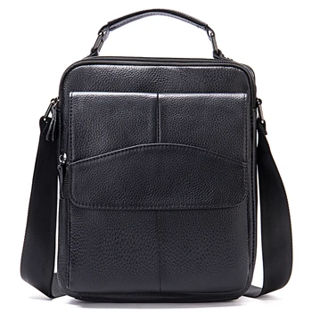 Waterproof Zipper Messenger Shoulder Bag for Men Custom Logo Crossbody Bags Business Messenger Shoulder Crossbody Bag