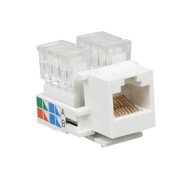 Rj45 Utp Ethernet Female Keystone Cat5e Modular Jack - Buy Cat5e ...