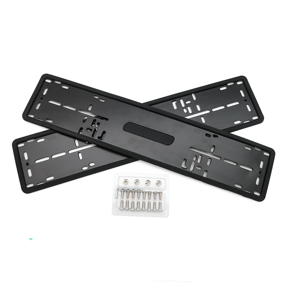 527*120mm Euro Car License Plate Holder European Silicone License Plate Frames
