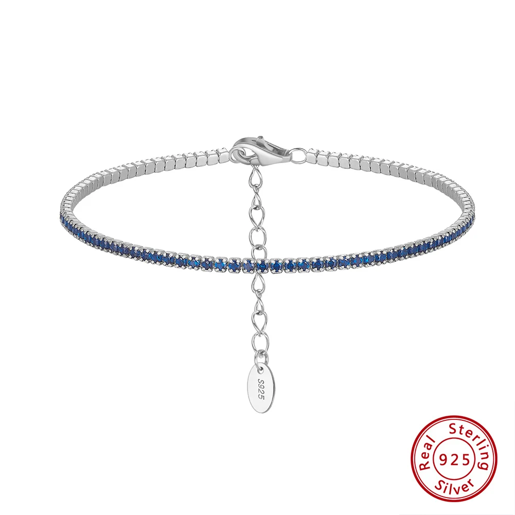 blue zirconia bracelet