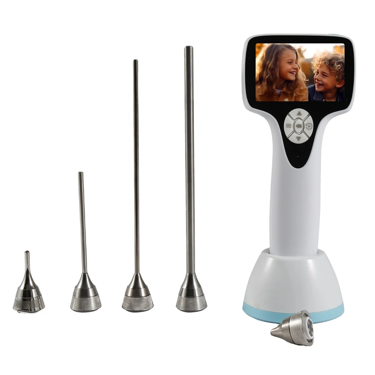 BESDATA Digital Otoscope Set Wireless Medical Endoscope with Camera for Ear Diagnostic Electric Power Source Made of Metal