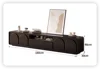 Meuble TV creux au sol 180*30*46-noir