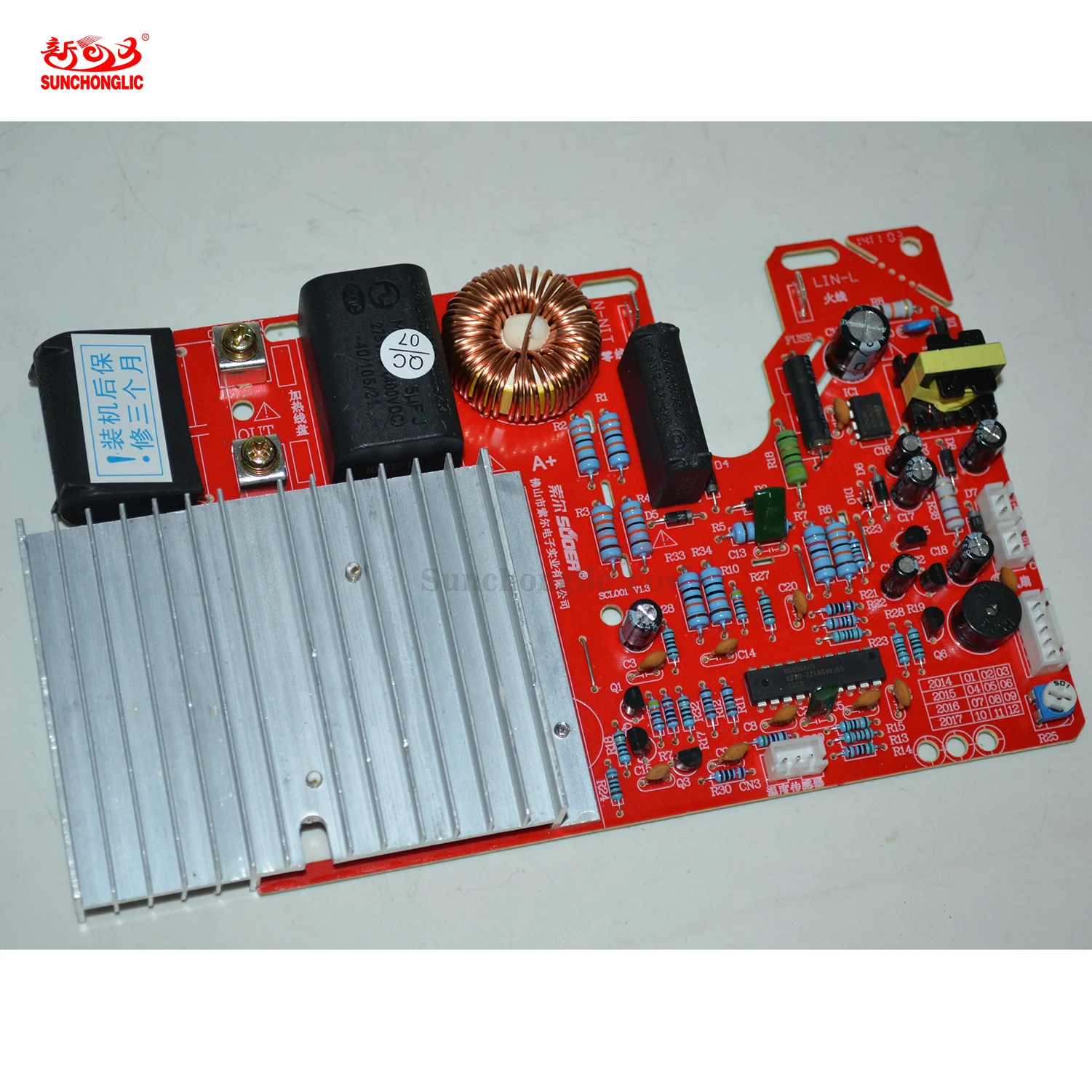 Sunchonglic Induction Cooker Spare Parts Pcb Board Commercial High Power Board Pcb Assembly