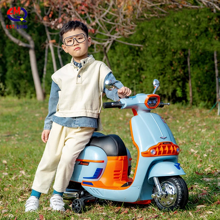 Cheap New Model LED Flashing 2 Wheels With Music Kids Baby Electric Motorcycle for Children
