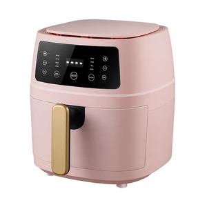 Smart Digital Air Fryer 6L Big Capacity Electric Kitchen Appliance with Scale Function for Home Use Made of Durable Plastic
