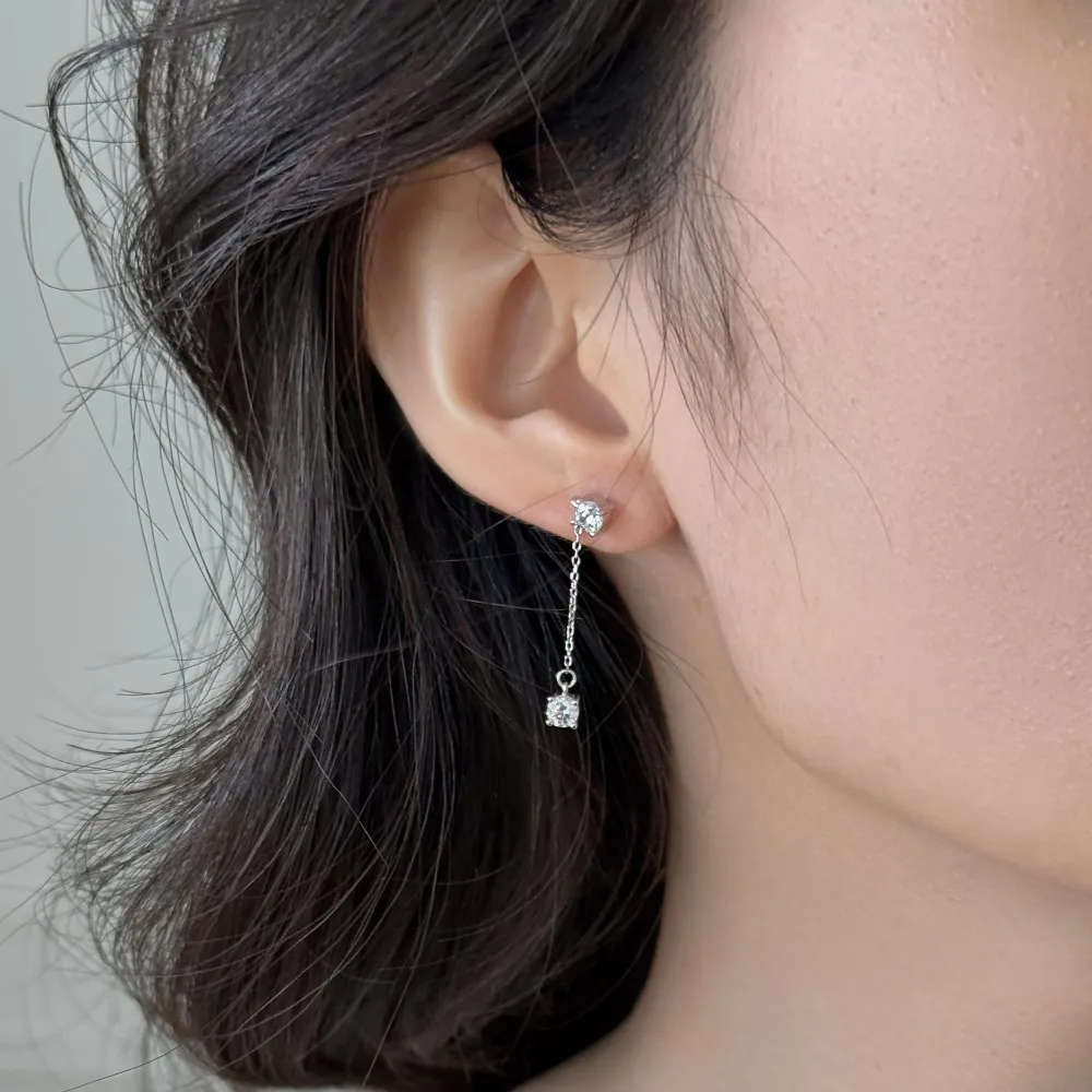 KAKODIY Elegant Design Boutique Fashion Jewelry 925 Sterling Silver 5A Cubic Zirconia Earrings Daily Accessories detail 1