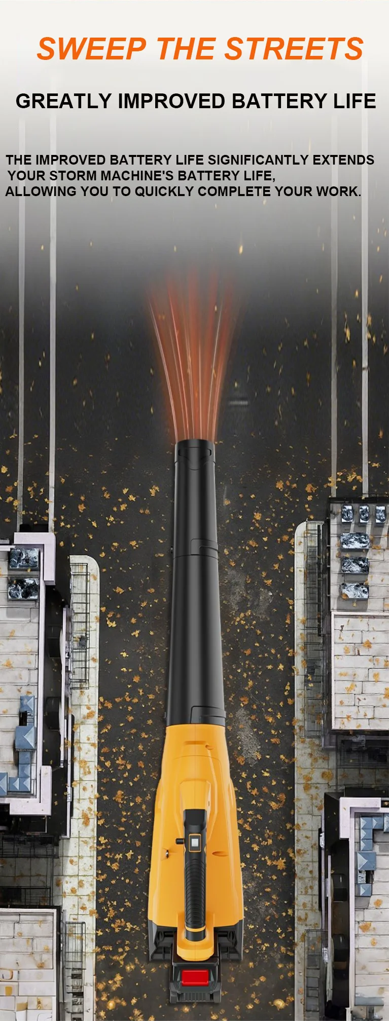 Leaf Blower, 24V-48V, Brushless - detail 22