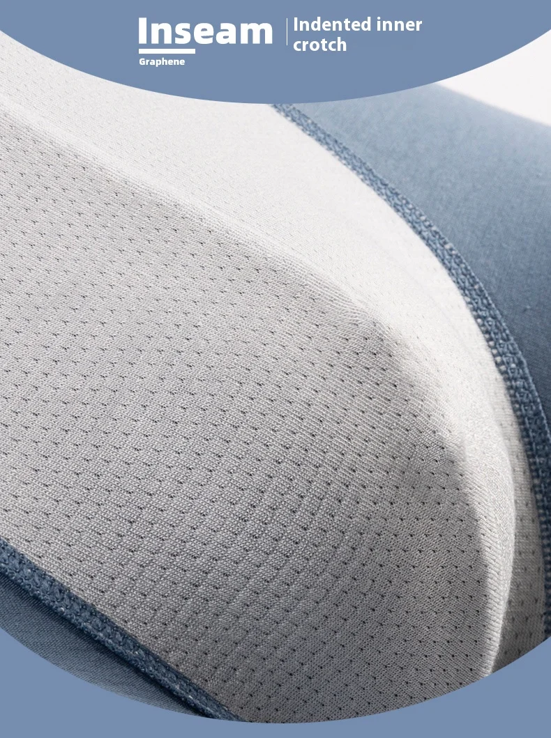 New Arrival Men's Underwear Breathable  Antibacterial Cotton Men's Boxer Briefs Cotton Men's Underpants Custom OEM Supplier