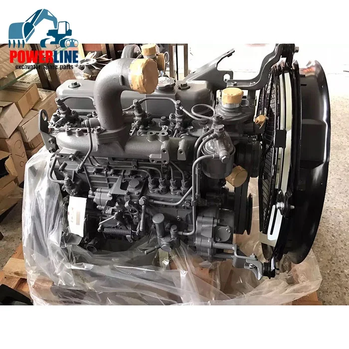 【中古】 Engin Gurkey / Nabiz Balkanist Japan Original ISUZU 4BG1 Diesel Engine Assy for Machines