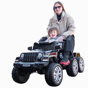 12v Power 2-seater Kids Electric Car 6 Wheels Adult Ride-on Carsjsjxjdkixoxkkxk for Kids 2-8 Years Old to Drive