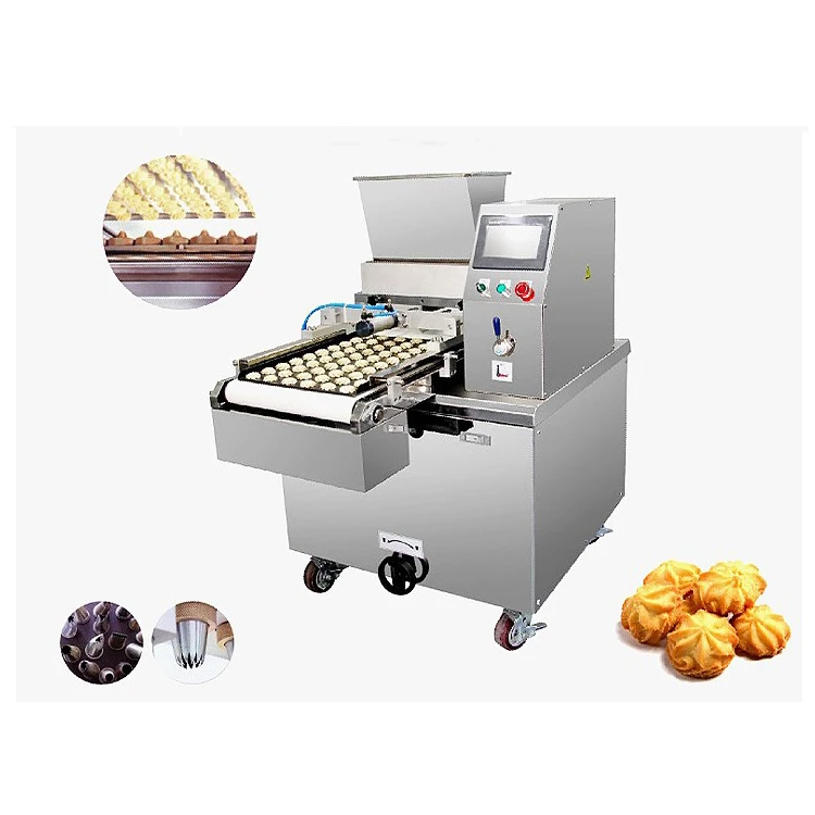 Automatic small biscuit making machine cookies making production line electric mini cookie maker  machines
