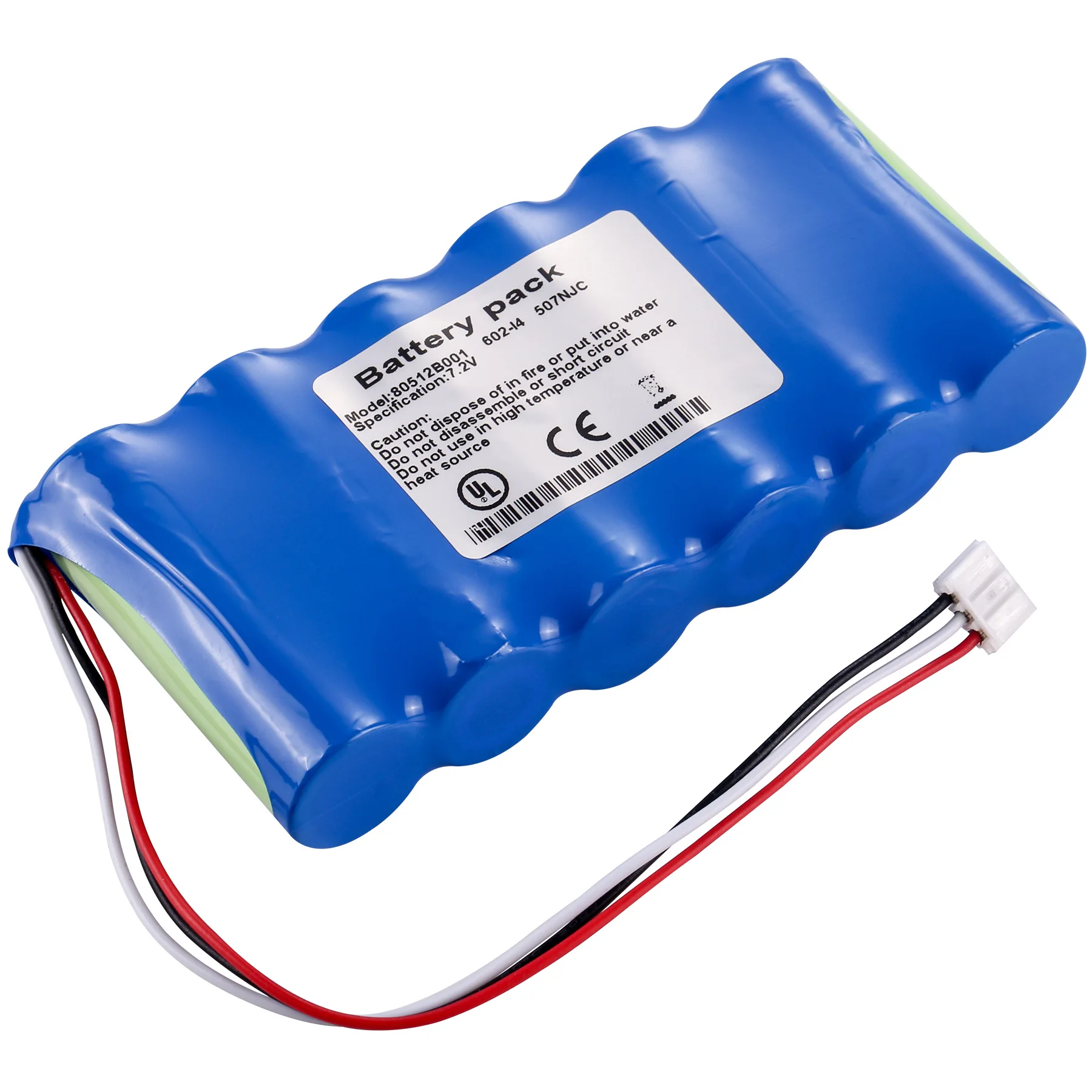 7.2V 2500mAh Ni-MH Replacement 80512B001 Medical Ni-mh Battery for 602-14 Poet LT Pulse Oximeter Criticare Systems 507NJC