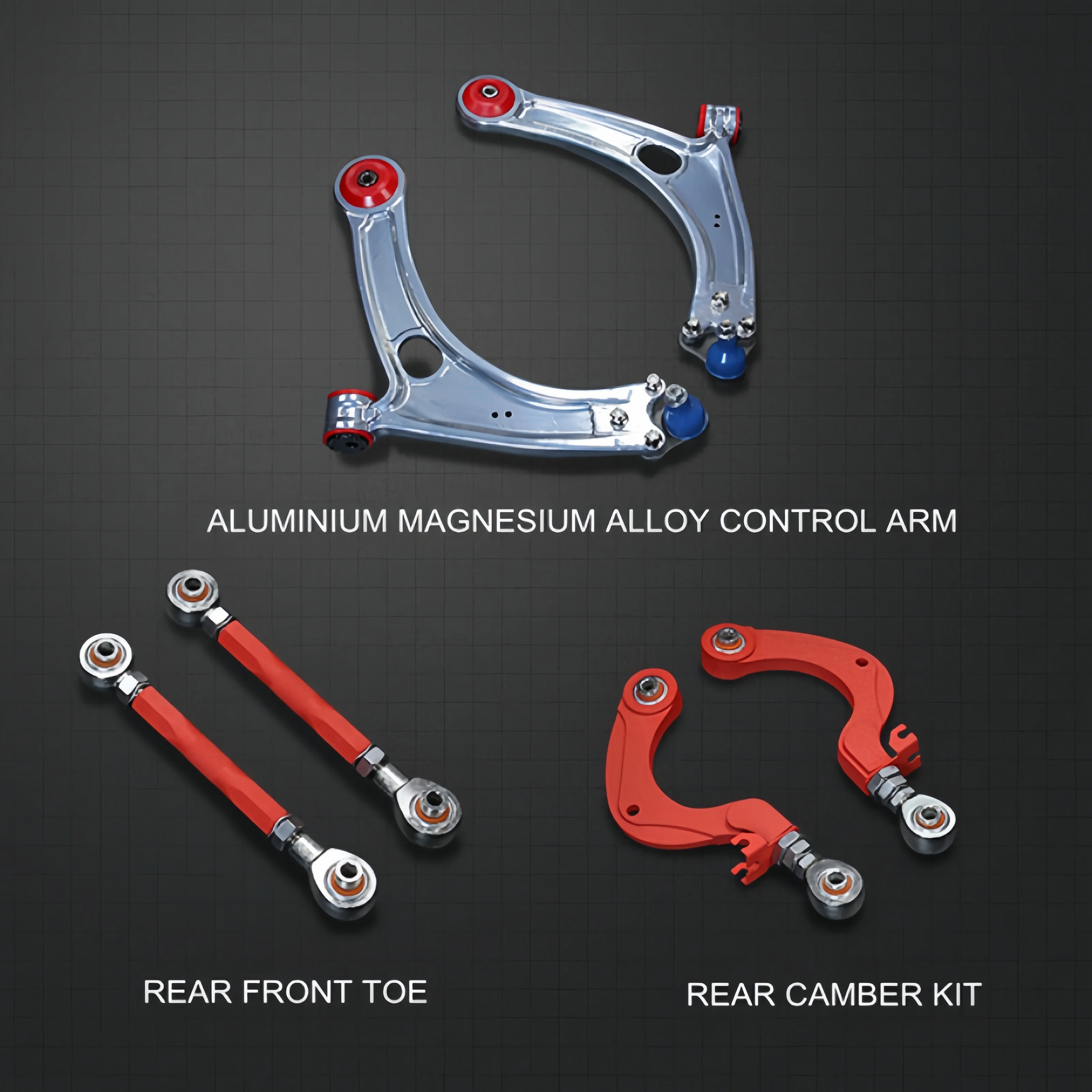 Factory Price Control Arm for Audi A3 TT Aluminum Swing Arm Suspension Volkswagen Tiguan Teramont Auto Chassis Parts