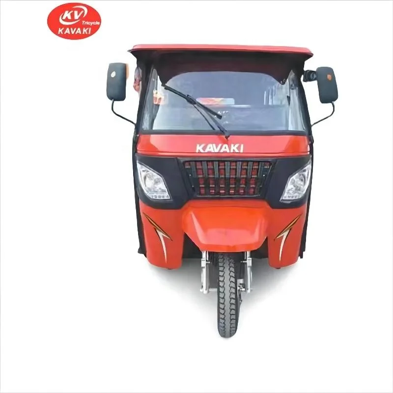 KAVAKI Chinese Supply 3 Wheels Electric 200cc Solar Petrol Tuk Tuk