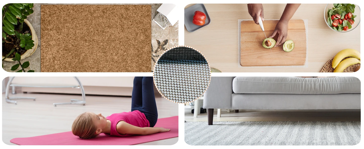 Non-Slip PVC Rug Pad Gripper for Area Rugs - Image 5