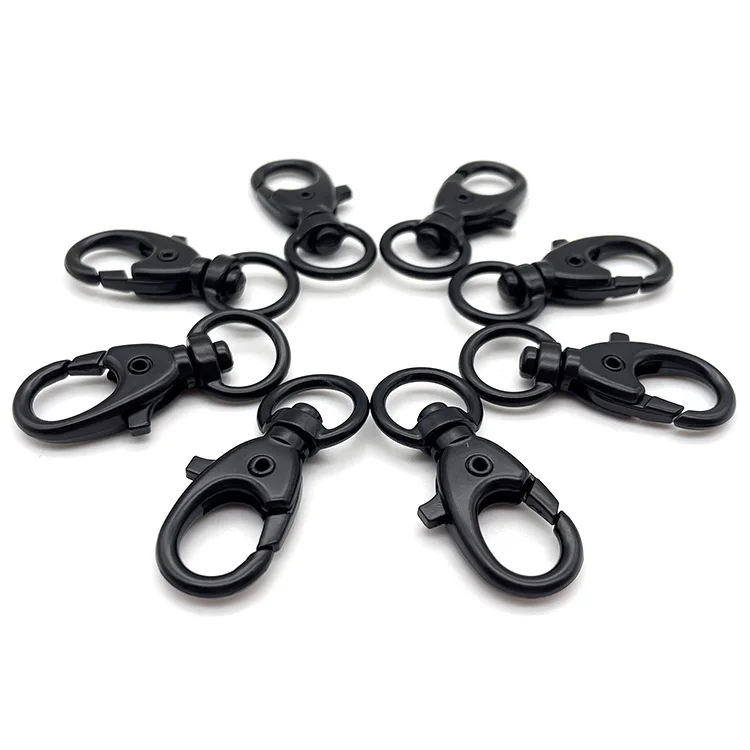 Fermoir pivotant Lanière Mousqueton Porte-clés Clip Crochet Homard