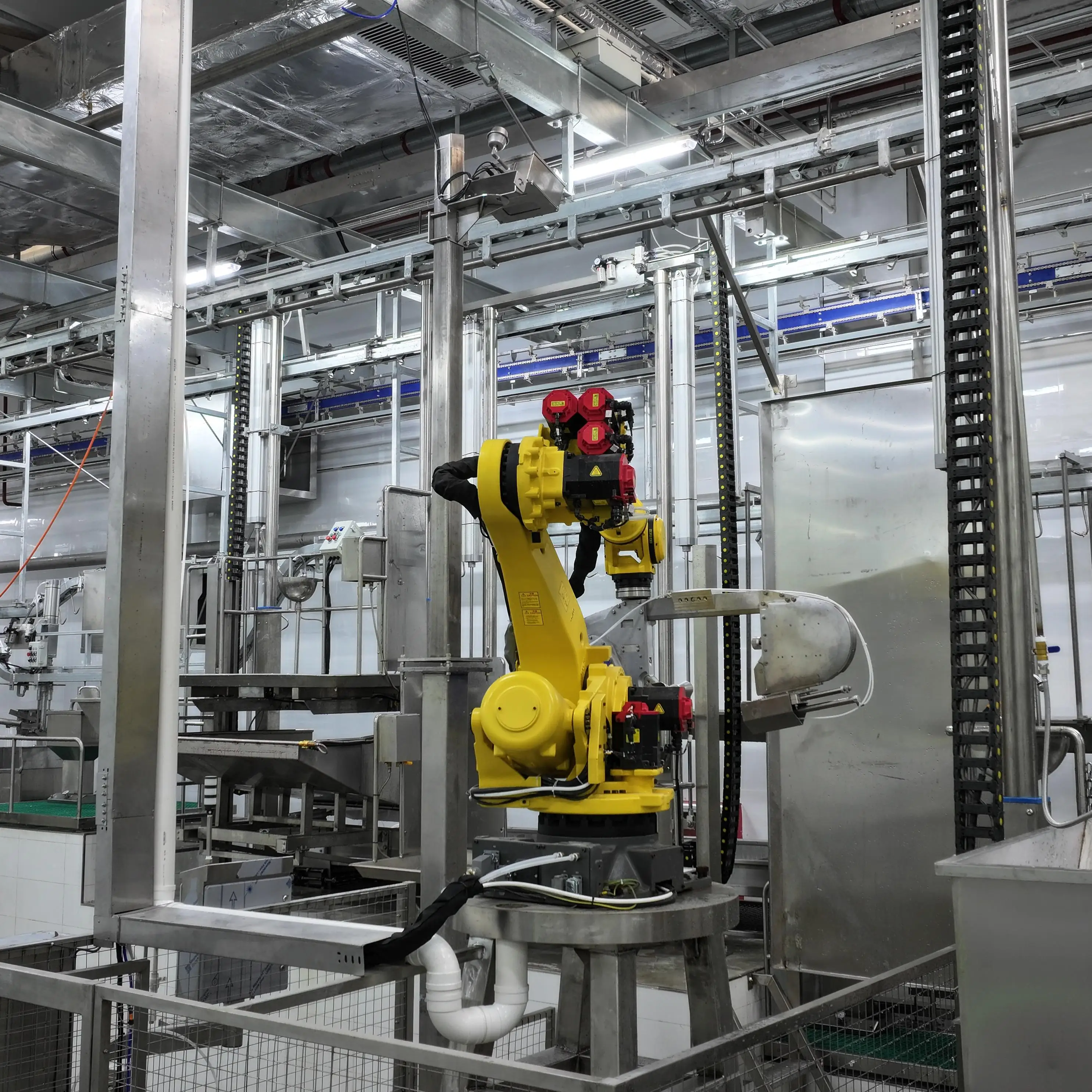 One-stop cattle slaughterhouse project with cooling, cutting and packaging systems