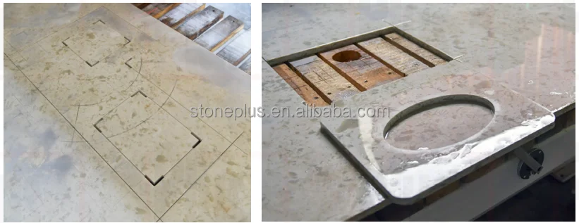 OWL400 PLC4 Monoblock Flexible Wireless Remote Control Type Stone Marble Top Hard Rock Used CNC 4 Axis Bridge Saw Machine