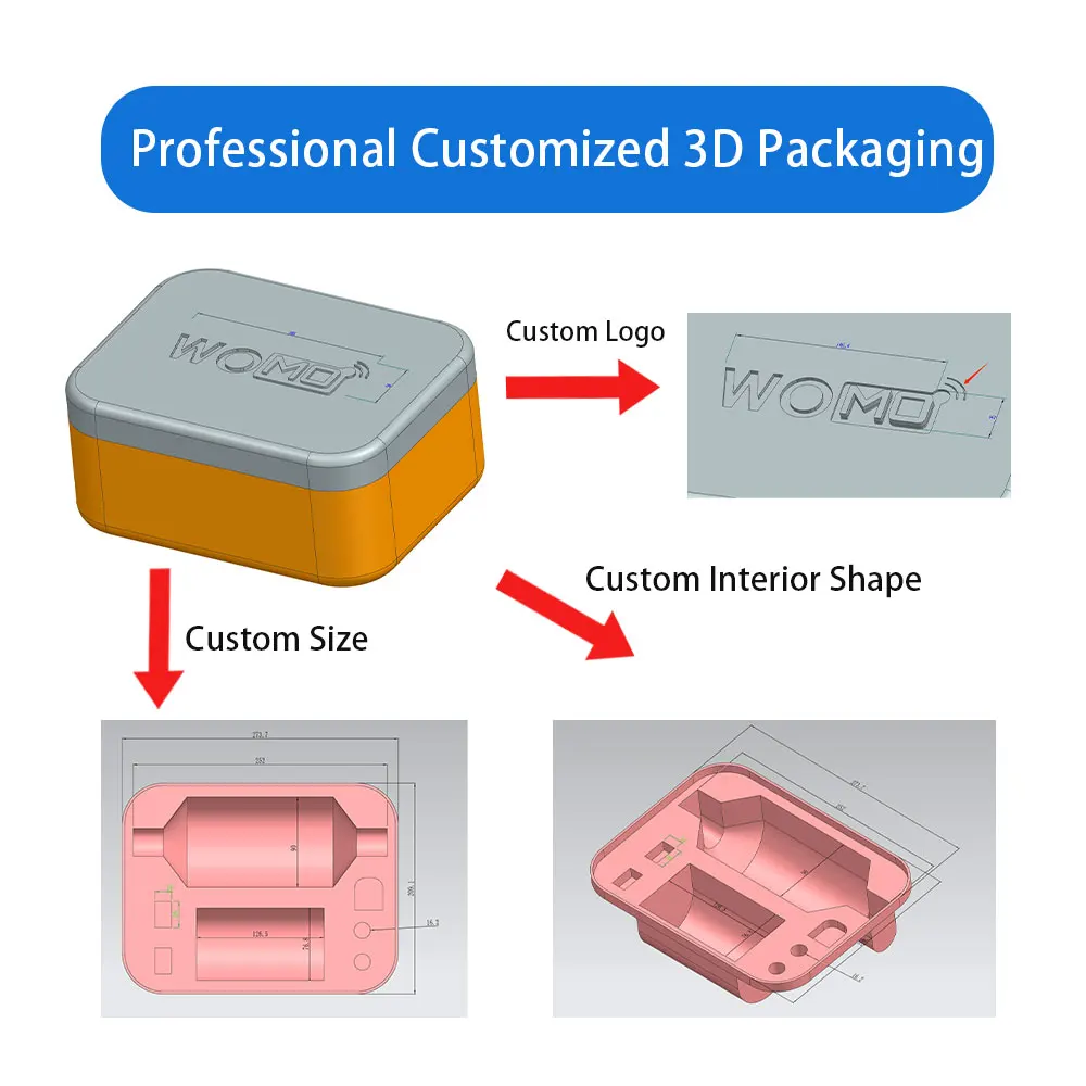 ODM Eco-Friendly Custom Logo Waterproof Travel Medical Digital Eva Carrying Accessories Case Box PU Eva Hard Shell Case