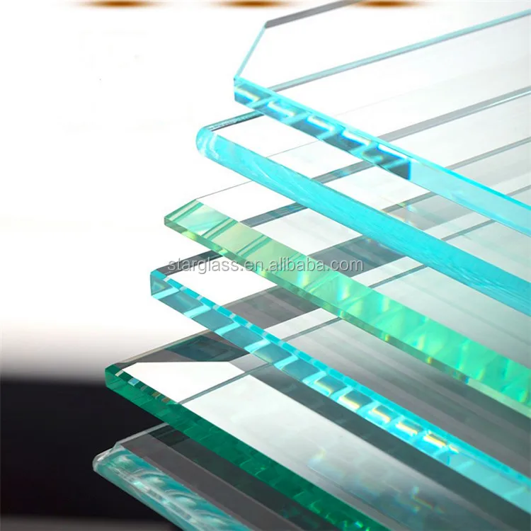 Custom Structure Toughened Safety Glass 4mm 5mm 6mm 8mm 10mm 12mm 15mm 19mm Tempered Padel Court Glass