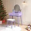 Purple + Wood