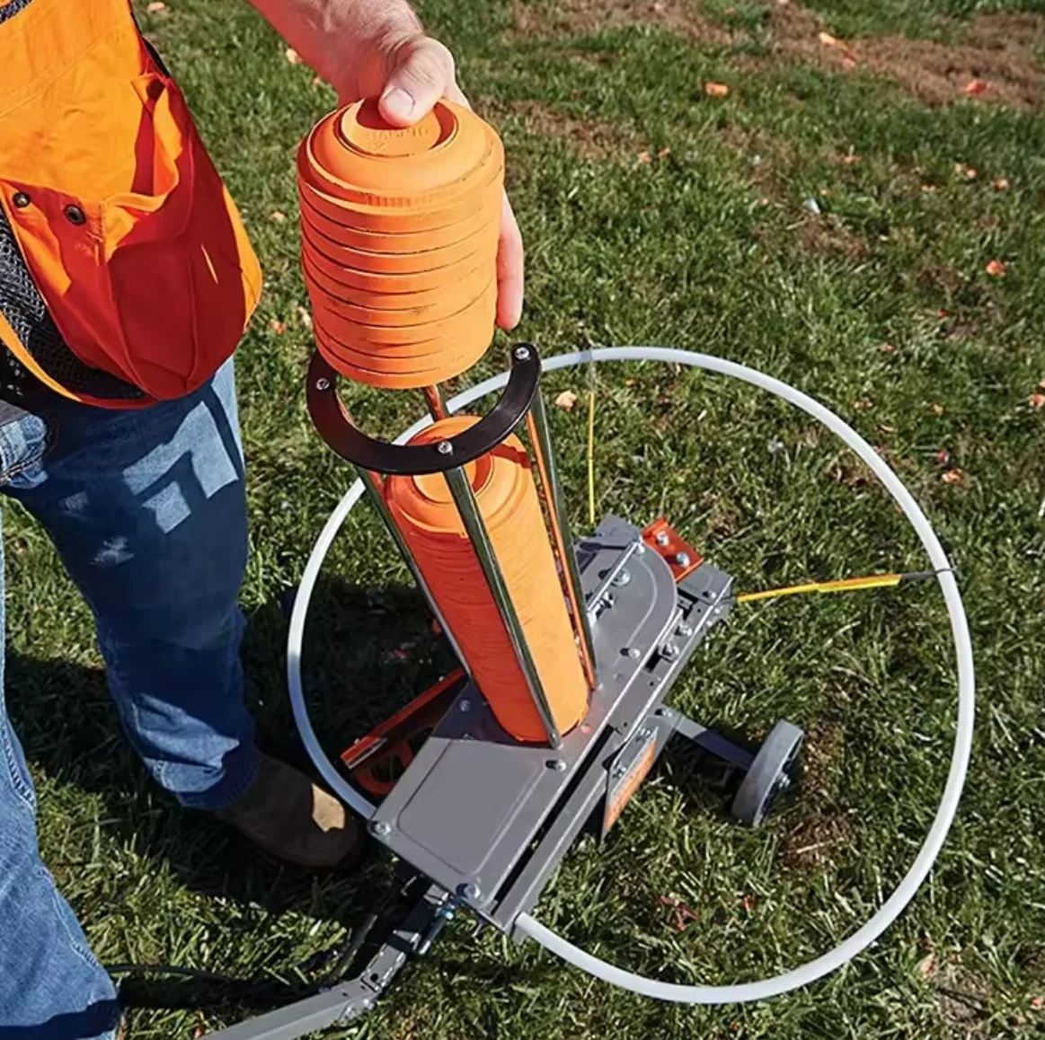 Automatic Trap Clay Target Thrower Machine Pigeons Shooting Target Training Machine