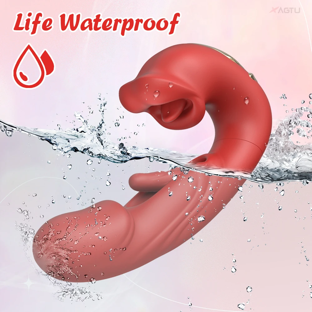 Alwup Custom Logo From 50 Pcs Mouth Biting 7 Pendulum Motions Women G Spot Clitoral Vibrators Sex Toys for Women Couple Female