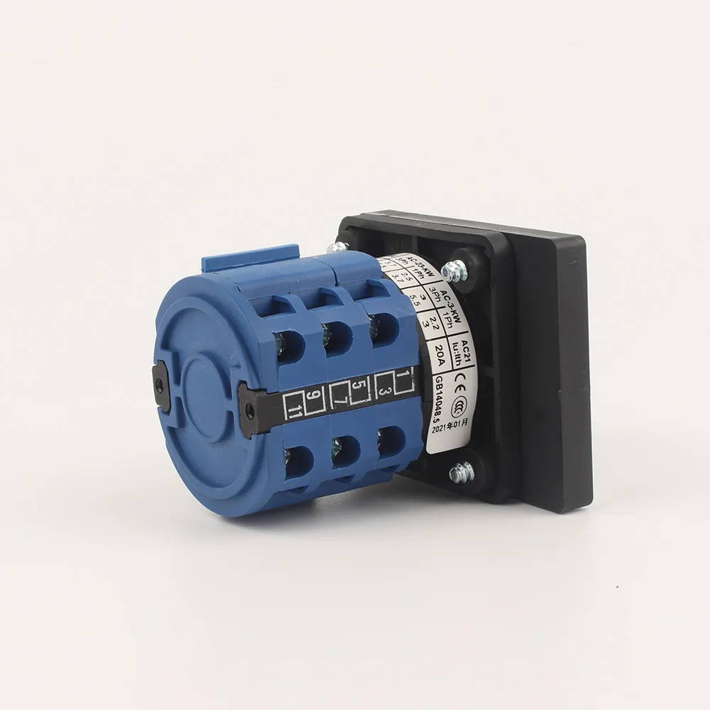 4 Positions Rotary Switch Selector Triple Pole Electrical Main Enclosure Rotary Isolator Switch