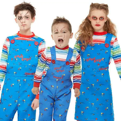 Chucky-disfraz De Halloween Para Niños Y Niñas,Disfraz De Halloween - Buy  Trajes,Disfraz De Halloween,Chucky Traje Product on 