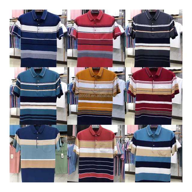 Summer Sports shirt pattern printed Men's Polo shirt High quality casual sublimation sports golf jersey