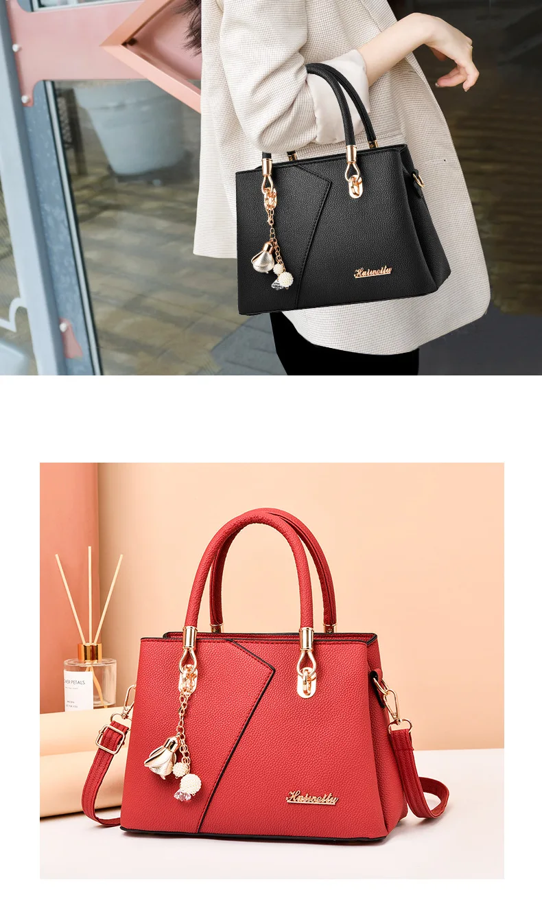 Wholesale High Quality Woman Handbag Trendy Fashion  PU Tote Bag  Single Shoulder Bag  for Women