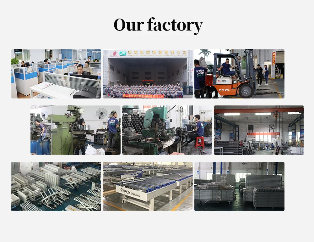 Hongrui Automatic Production Line Power Roller Conveyor For Connection Of 2 Edgebanding Machine supplier